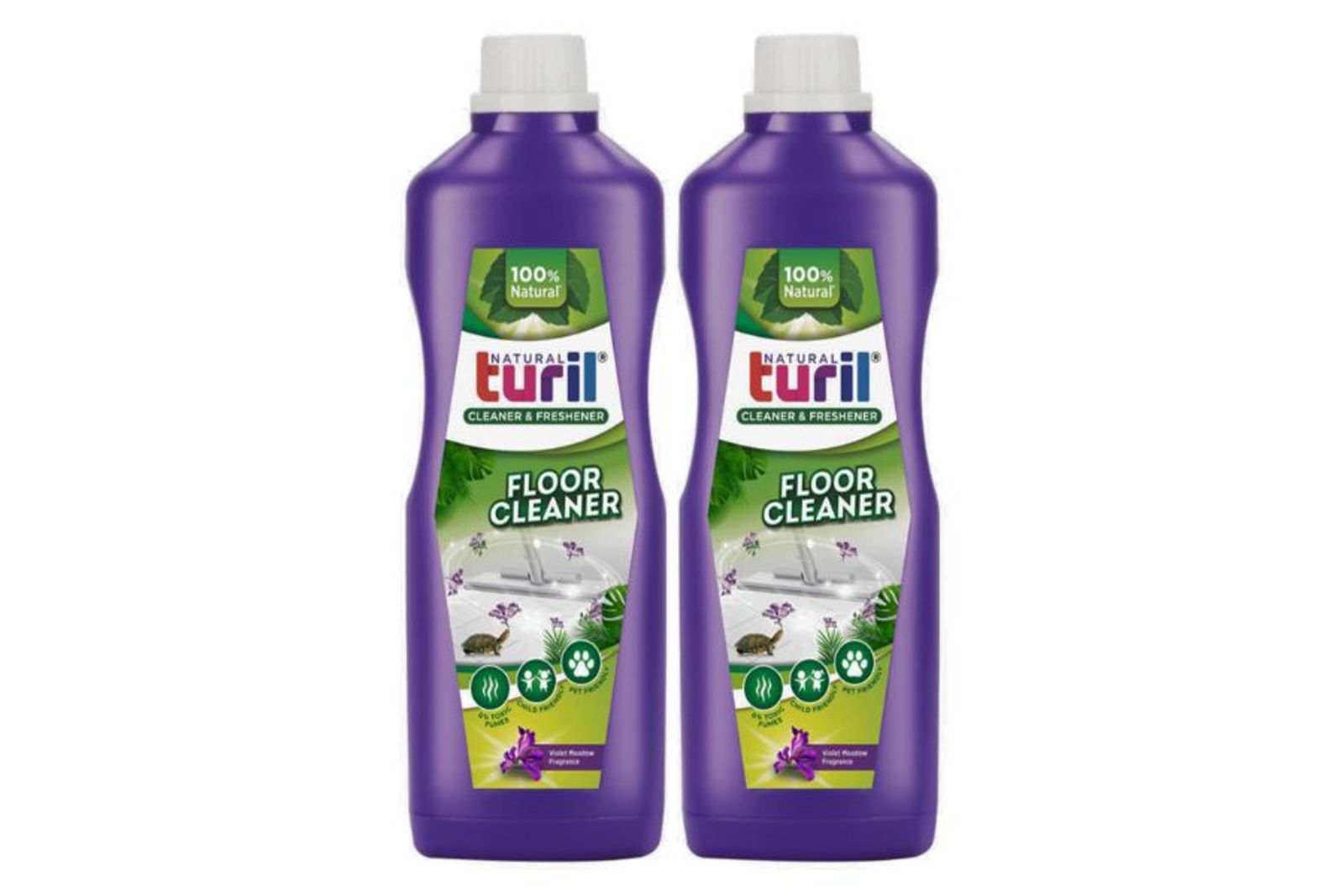 1 Litre Floor Cleaner Violet Meadows + 1 Litre Floor Cleaner Violet Meadows