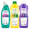 1 Litre Toilet Cleaner Pure Blossom + 1 Litre Floor Cleaner Fresh Lemon + 1 Litre Floor Cleaner Violet Meadows