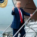 अमेरिकी राष्ट्रपति डोनाल्ड ट्रम्प का विमान