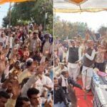 गोवर्धन तहसील के दौलतपुर गांव में साइबर ठगी के खिलाफ पुलिस और ग्रामीणों की संयुक्त बैठक और शपथ ग्रहण समारोह।