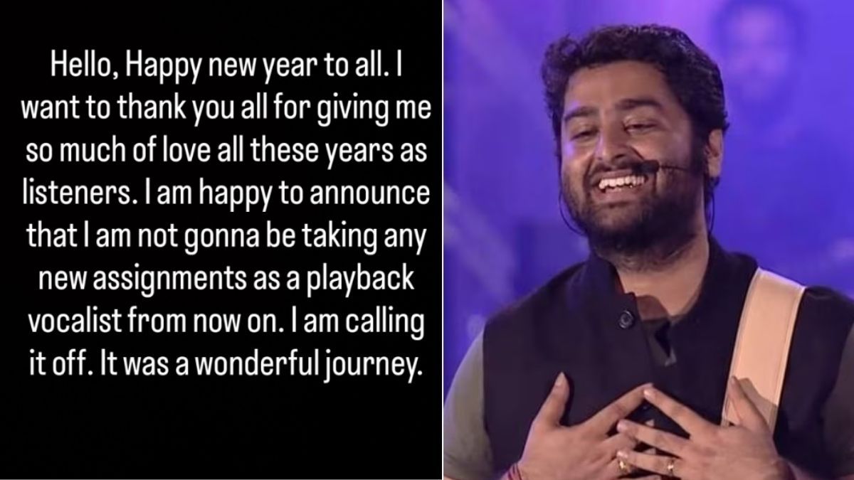 सिंगर अरिजीत सिंह ने 27 जनवरी को ऐलान किया