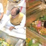 बाबा विश्वनाथ के दरबार में कृष‍ि मंत्री श‍िवराज स‍िंह चौहान