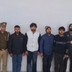 गाजियाबाद में अवैध संबंध के शक में पत्नी को गोली मारने की सुपारी देने वाला पति गिरफ्तार, 5 आरोपी जेल भेजे गए।