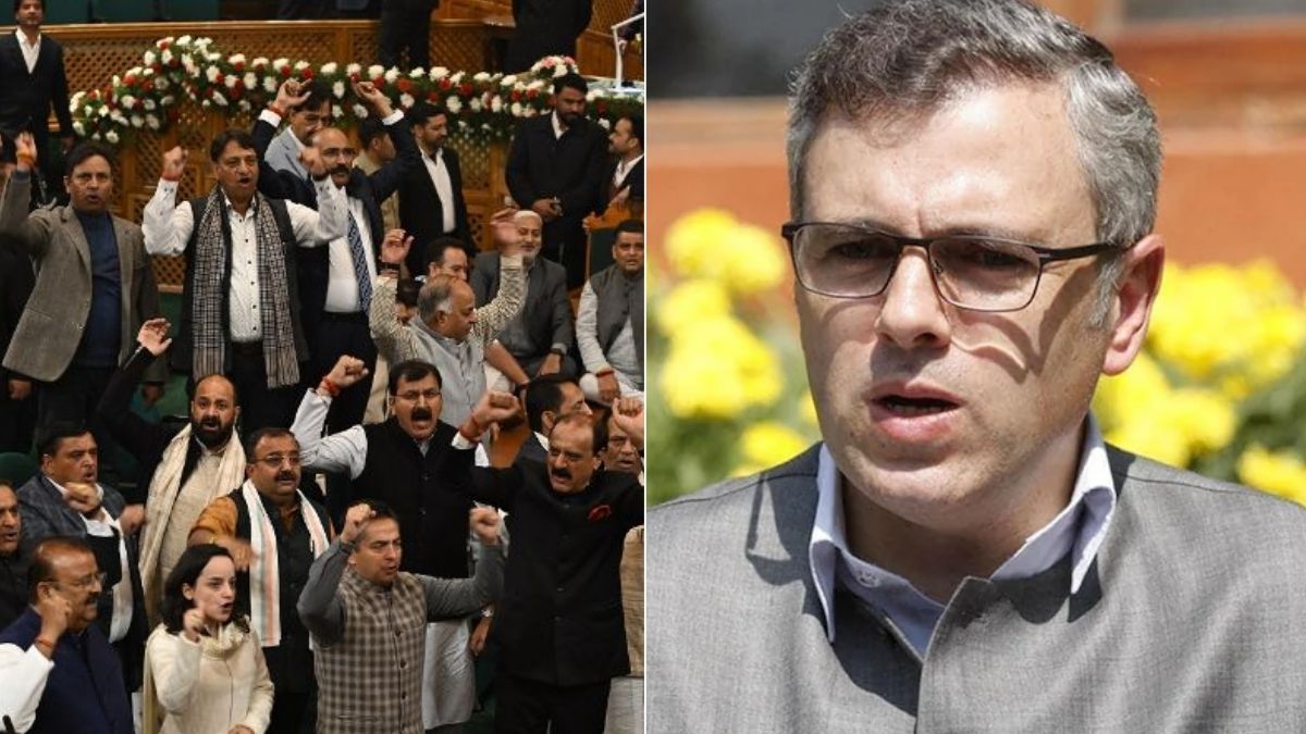 जम्मू-कश्मीर विधानसभा में महासंग्राम