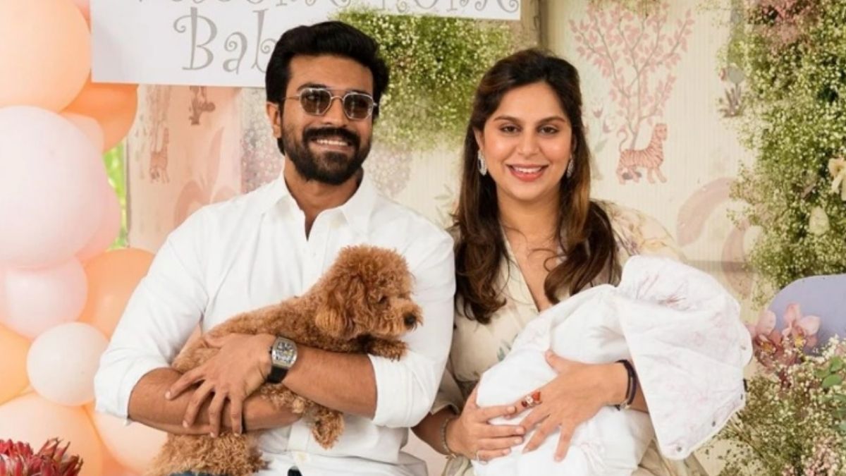 राम चरण और उपासना के जुड़वां बच्चों के नाम का हुआ खुलासा