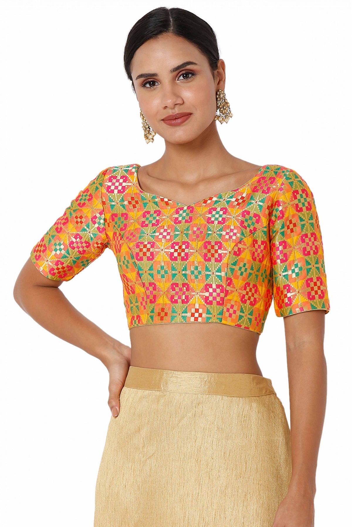 DESIGNER PADDED BLOUSE