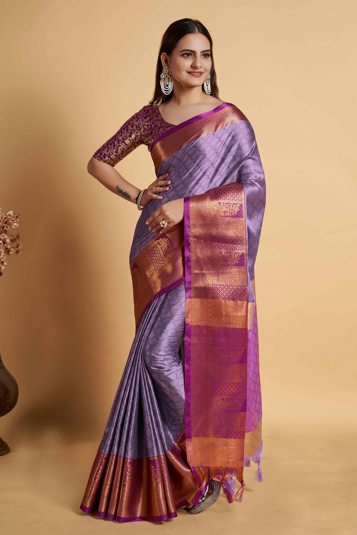 Latest cream soft organza saree - G3-WSA54949 | G3fashion.com