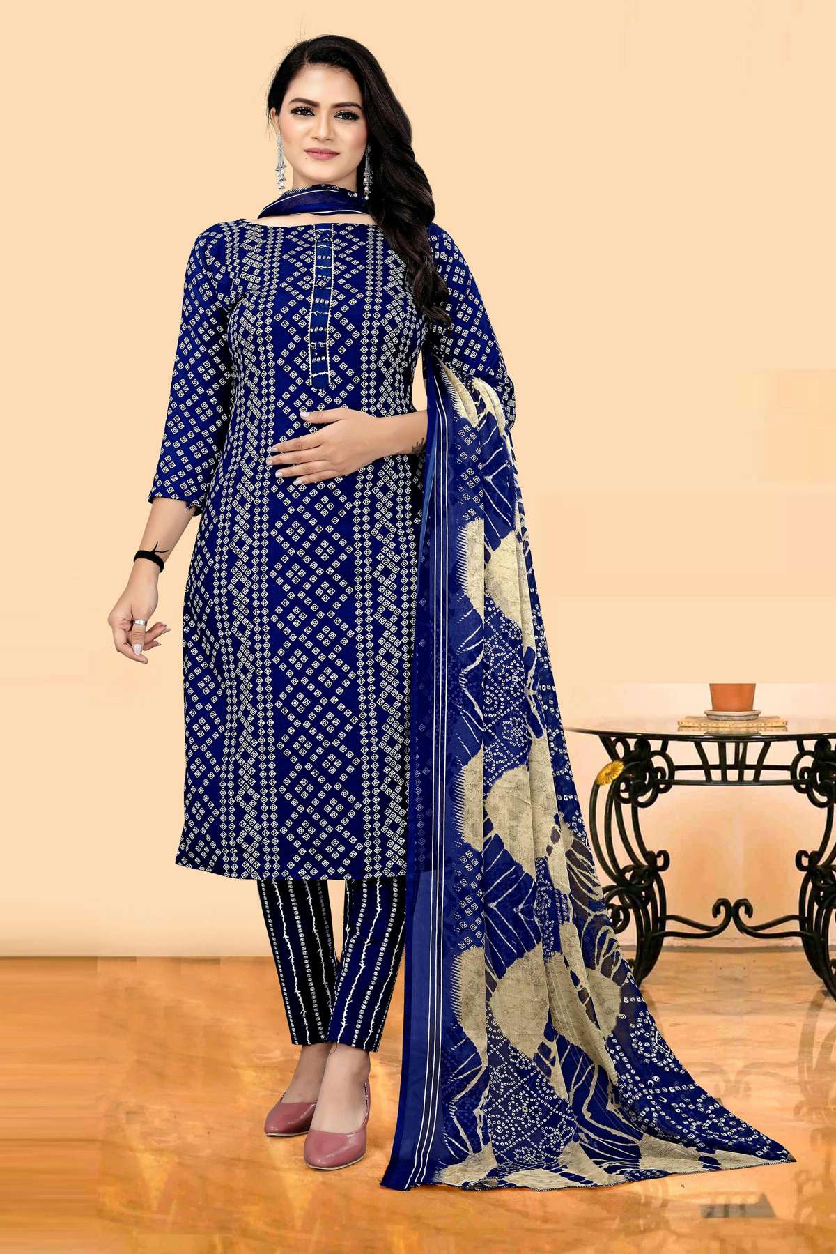 Buy Women Velvet Kurti Pant With Dupatta Suit Salwar Pakistani Online in  India  Etsy