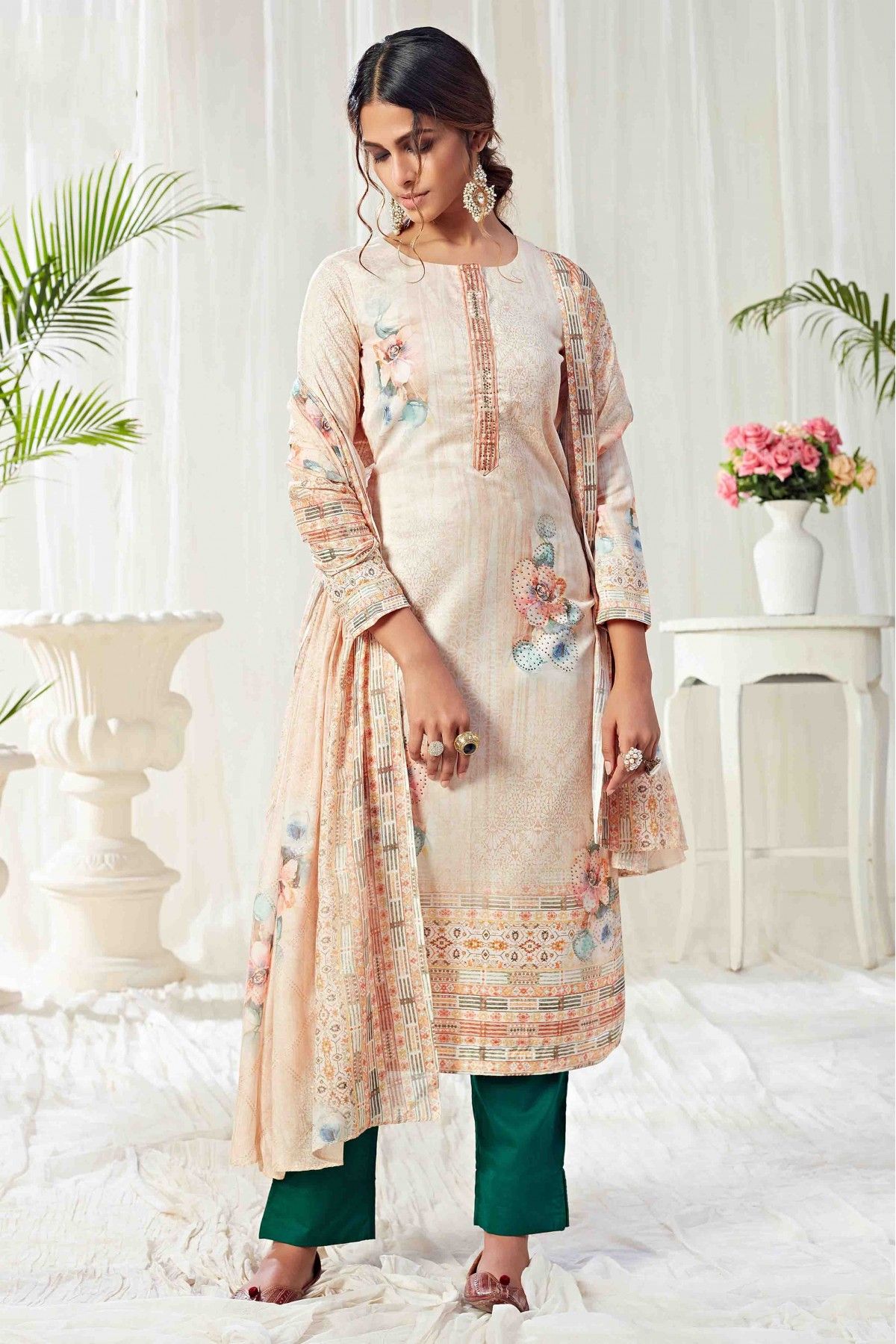 Straight Cut Salwar Kameez: Buy Designer Straight Cut Suits for Women  Online - Kalki Fashion