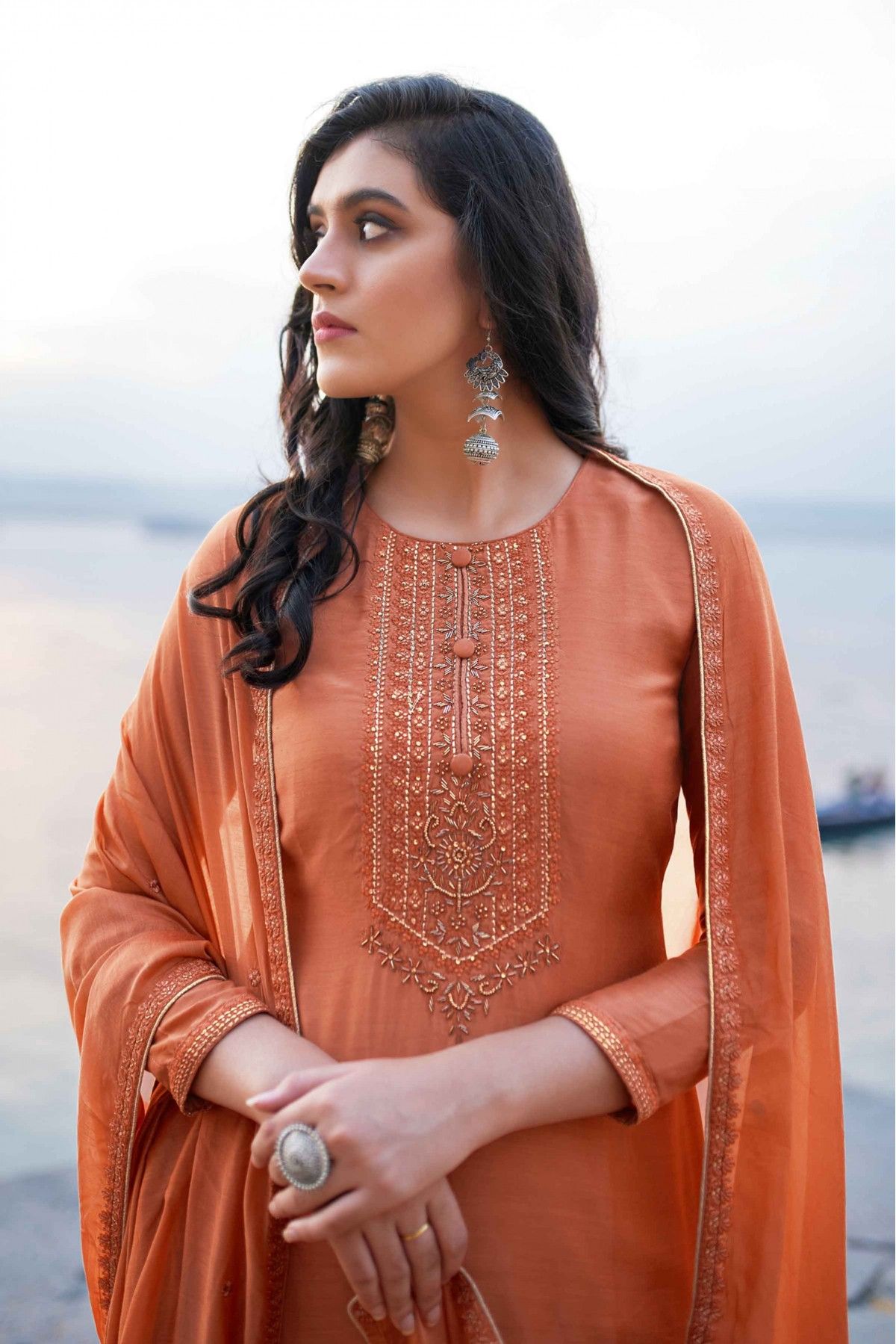 20 Must-have Indian Suit Neck Designs – for every Salwar Suit lover  [Infographic] | Saree.com By Asopalav