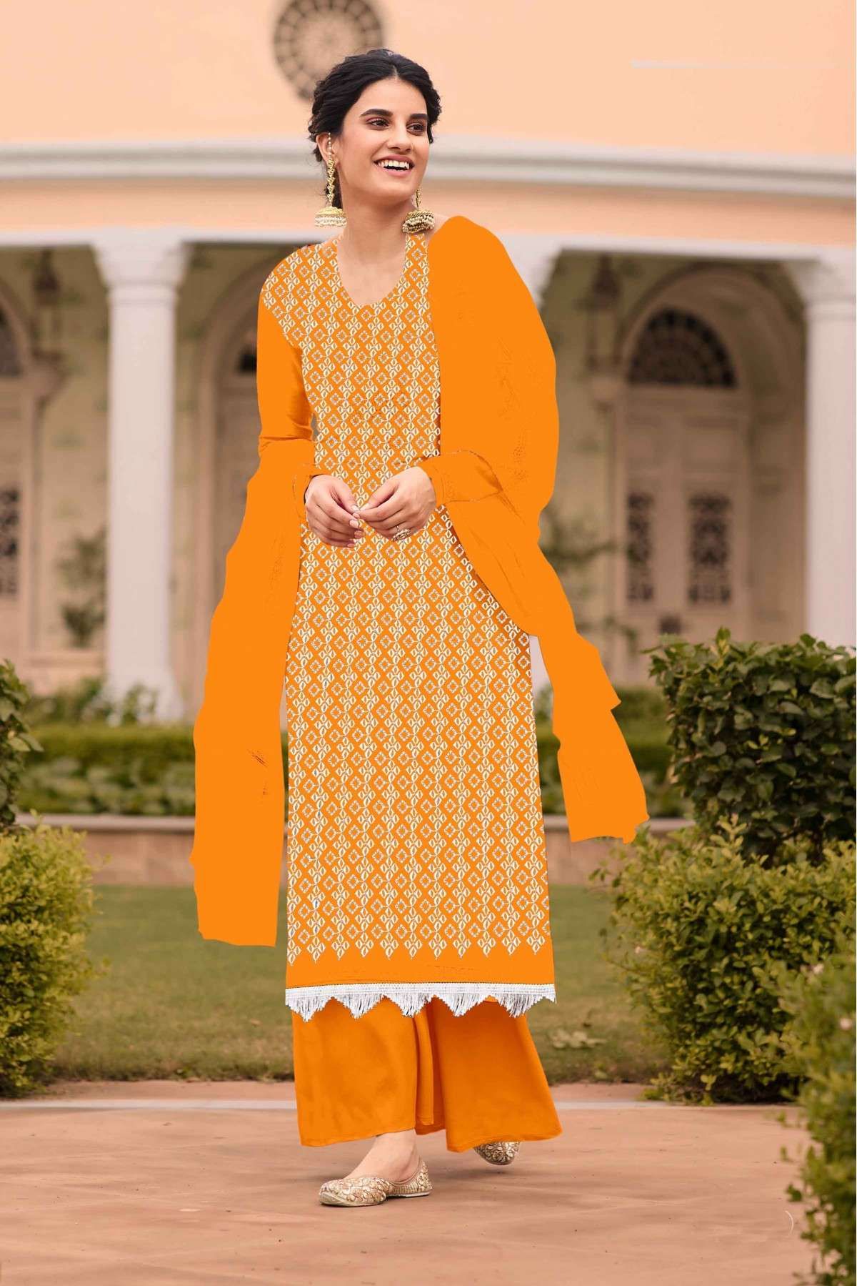 Long Kurtis With Palazzo  Punjaban Designer Boutique