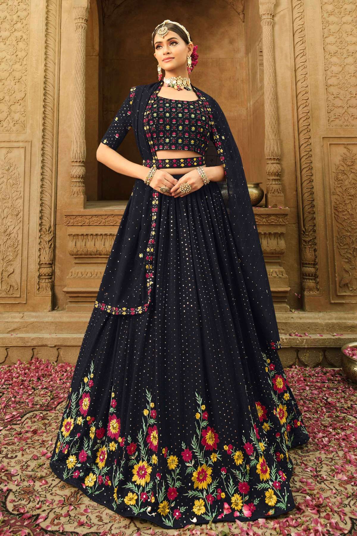 Fashions Fade, But Styling With Best Wedding Lehenga Choli Designs is  Eternal! | Floral lehenga, Lehenga collection, Designer lehenga choli