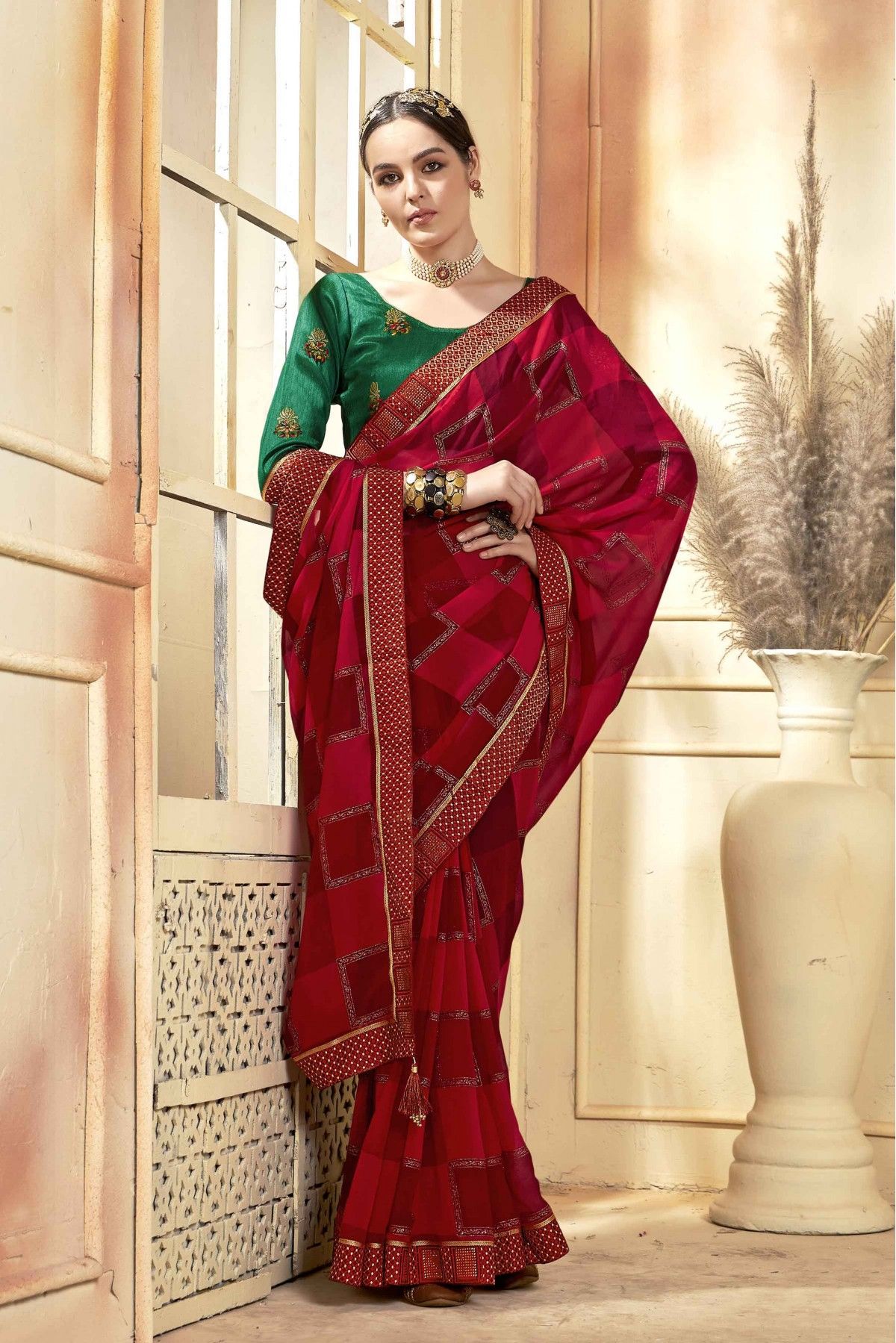 Latest Bridal Sarees, Designer Sarees for Wedding, Silk Sarees Online