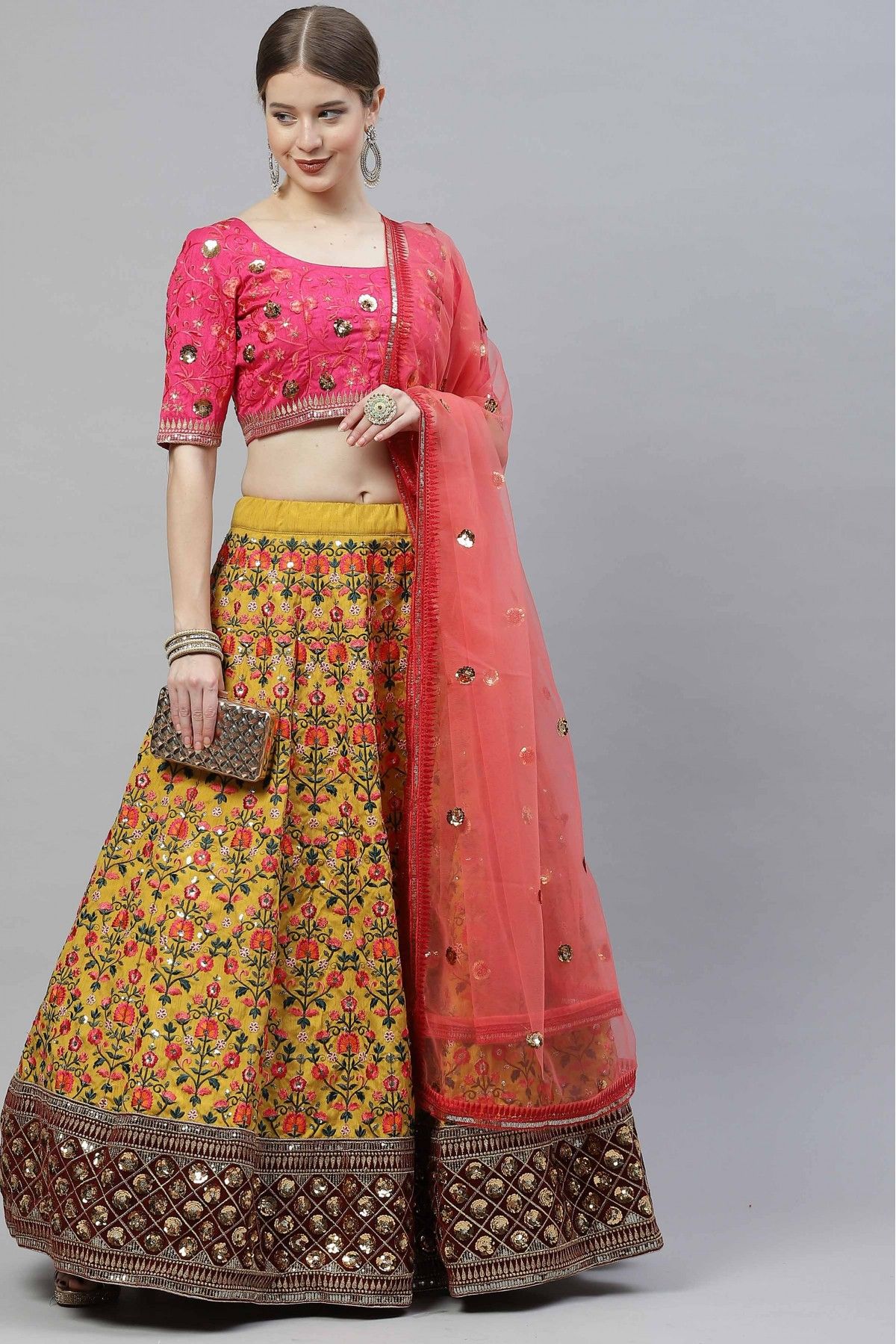 55 Yellow Bridal Lehenga for Indian Brides | Say Hello to Yellow