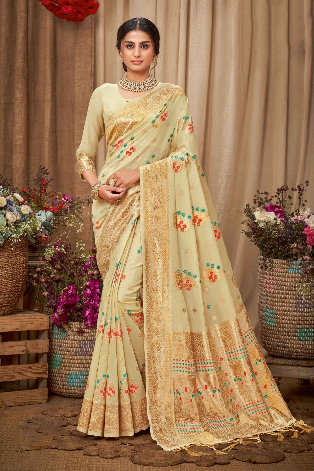 Shop the Hottest Bichitrapuri Cotton Saree Online Now