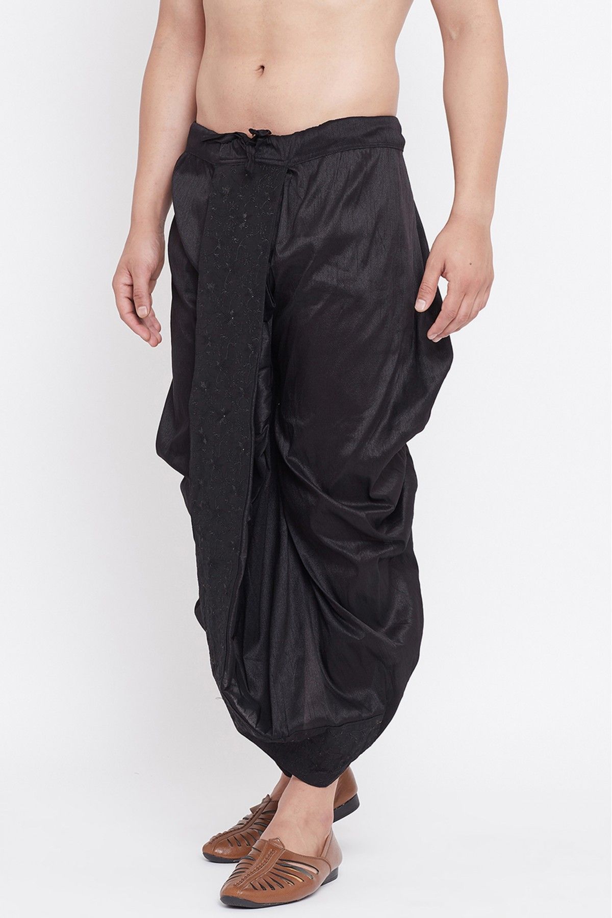 Buy Black Dhoti Pants Online - W for Woman