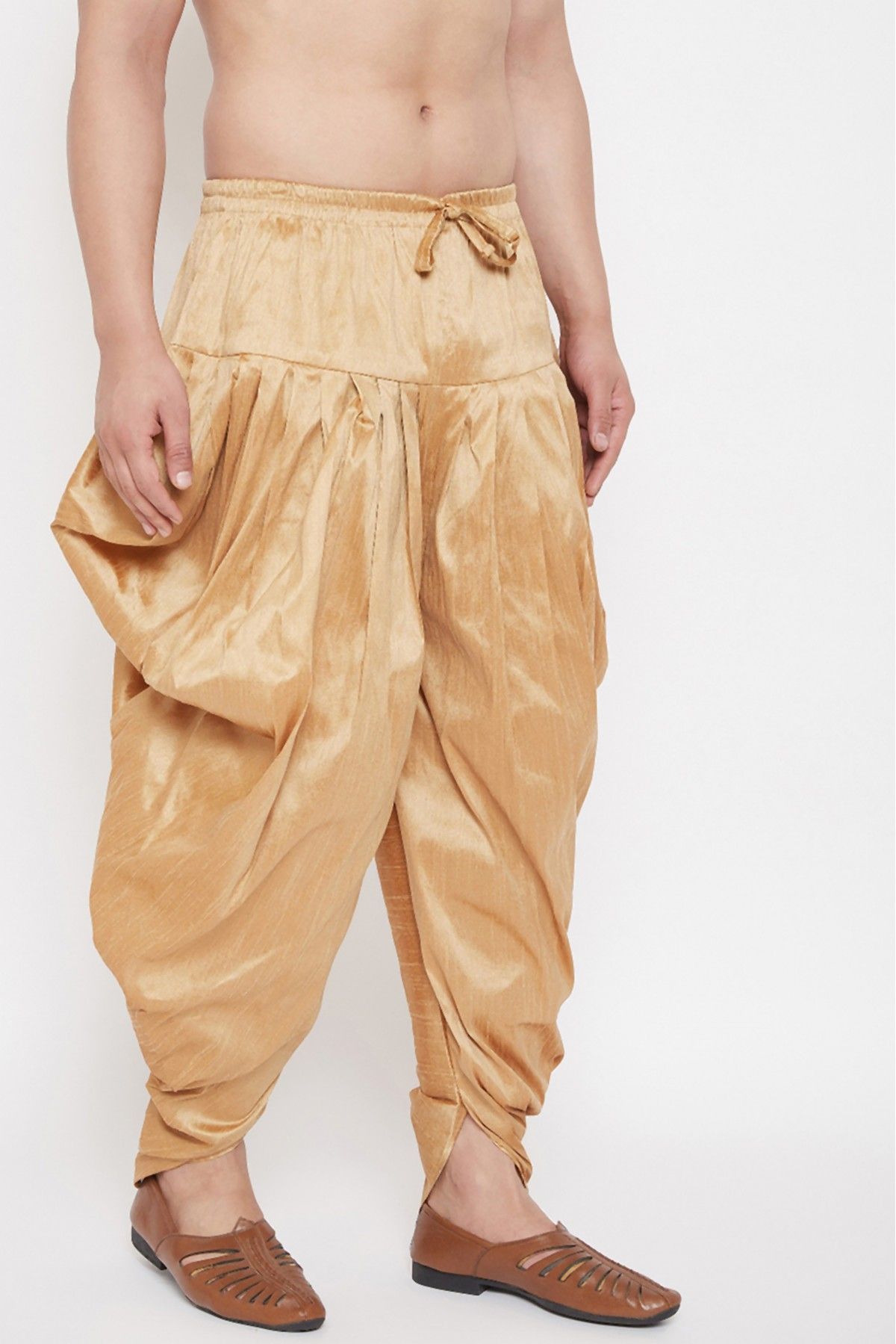 Indus Route Men Solid Pleated Ethnic White Dhoti Pants - Selling Fast at  Pantaloons.com