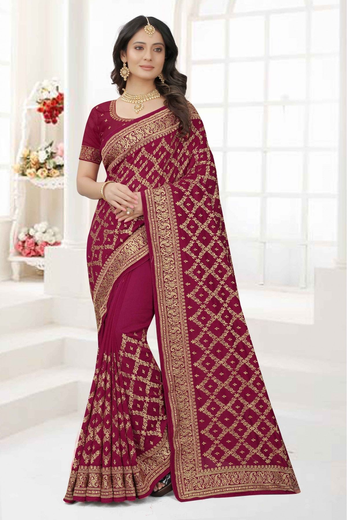 Fabulous Magenta Color Soft Banarasi Silk Saree With Sublime Blouse Pi –  Sakhi Ethnic Hub