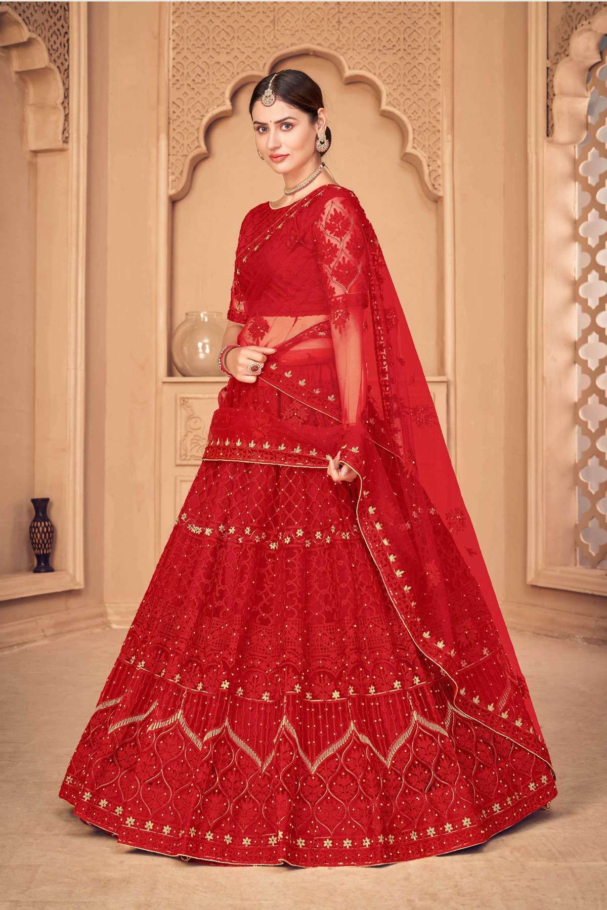 Rayon Embroidery Lehenga Choli LD05647848