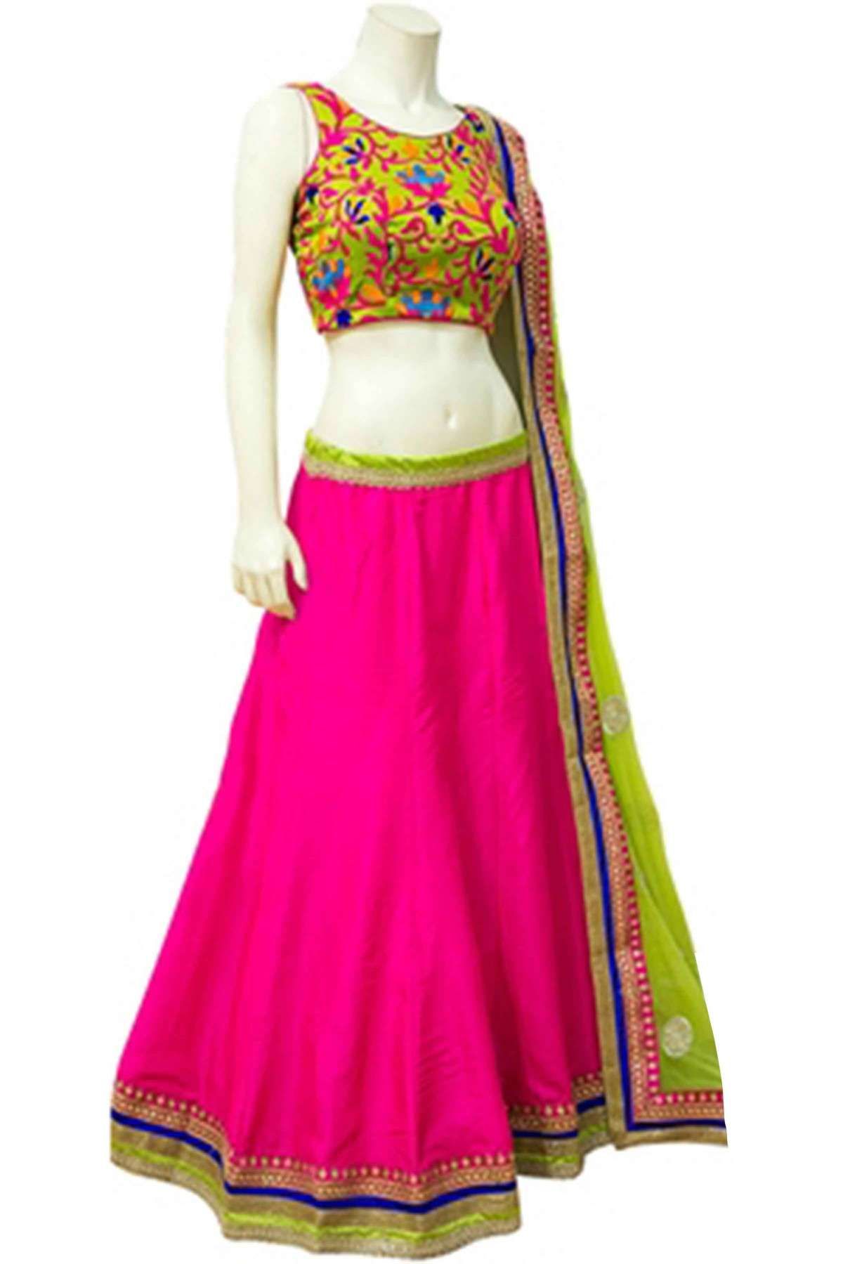 Soft Net Sequence Lehenga Choli In Sky Blue Colour LD05644304