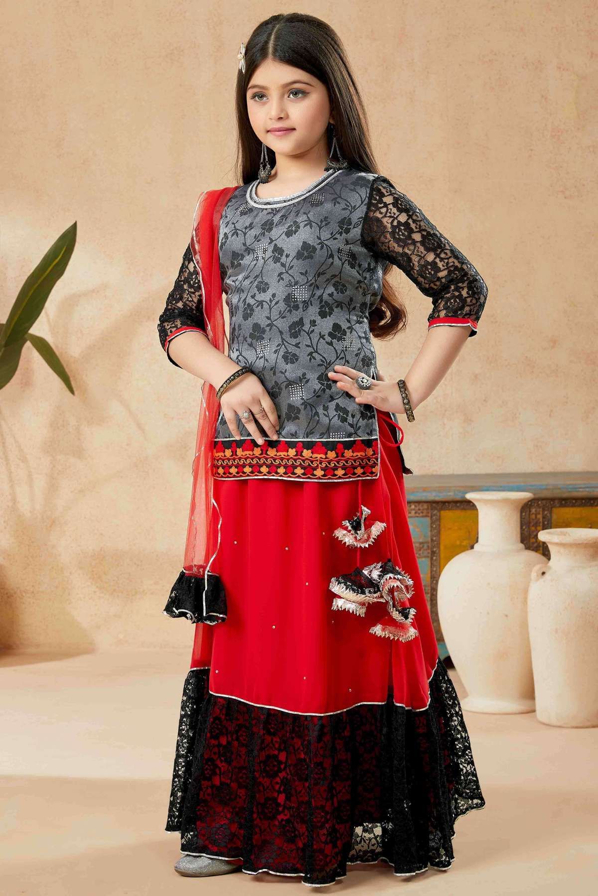 Buy Latest Designer Kurta Lehengas for Women Online