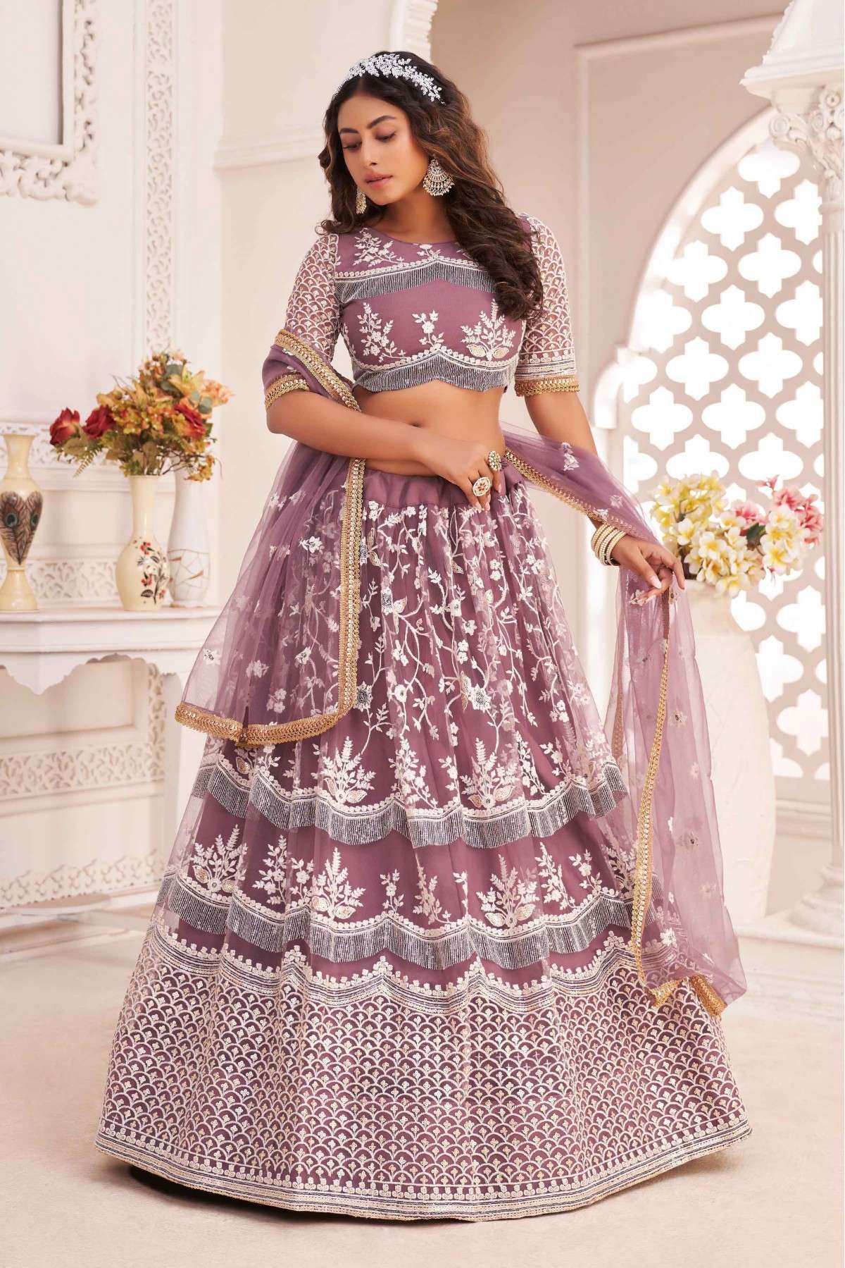 Amazing Light Pink Colour Designer Lehenga Choli For Party Looks | Bridal  dress design, Engagement lehenga, Lehenga gown