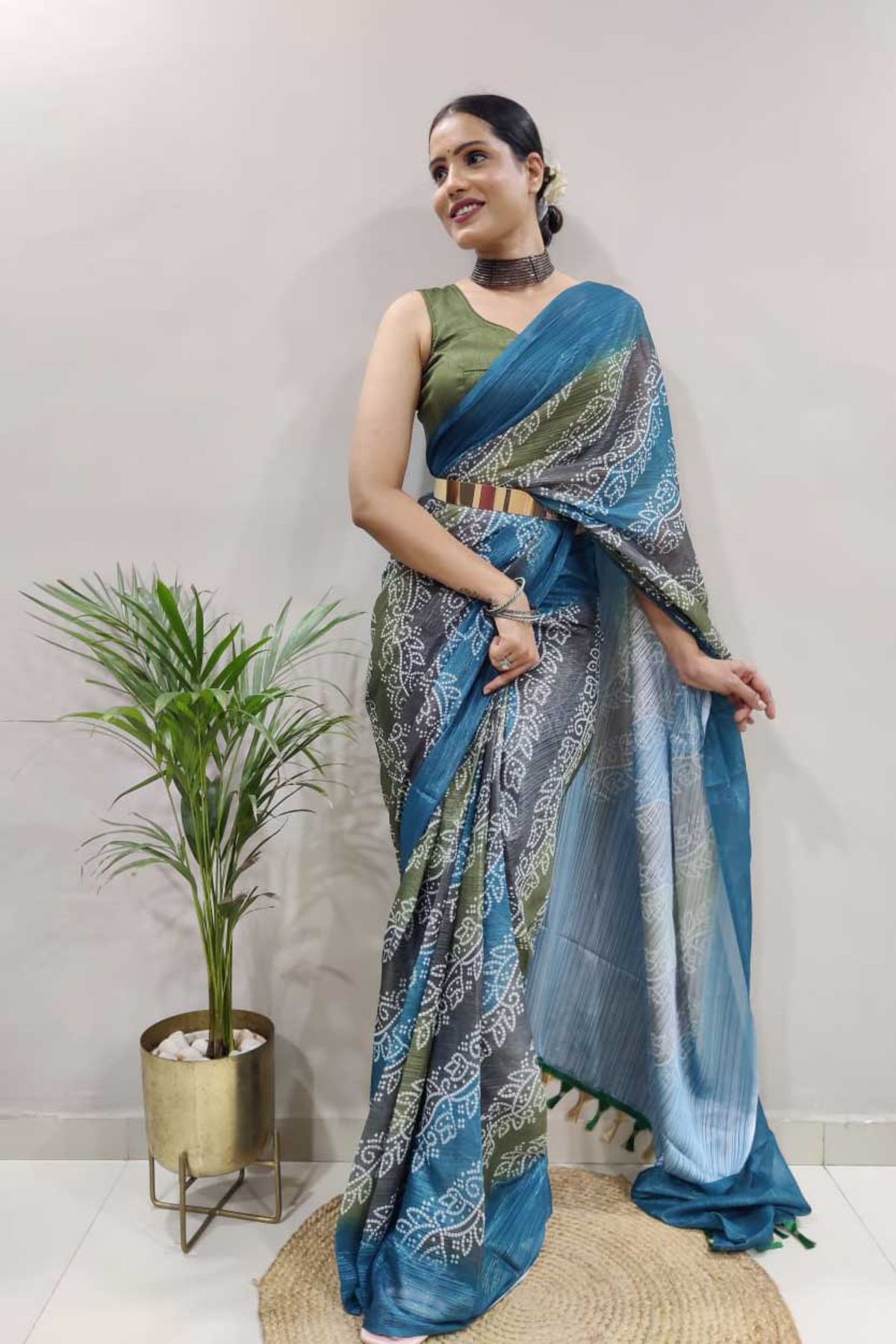 Buy Satin Digital Print Saree for Women Online from India's Luxury  Designers 2023