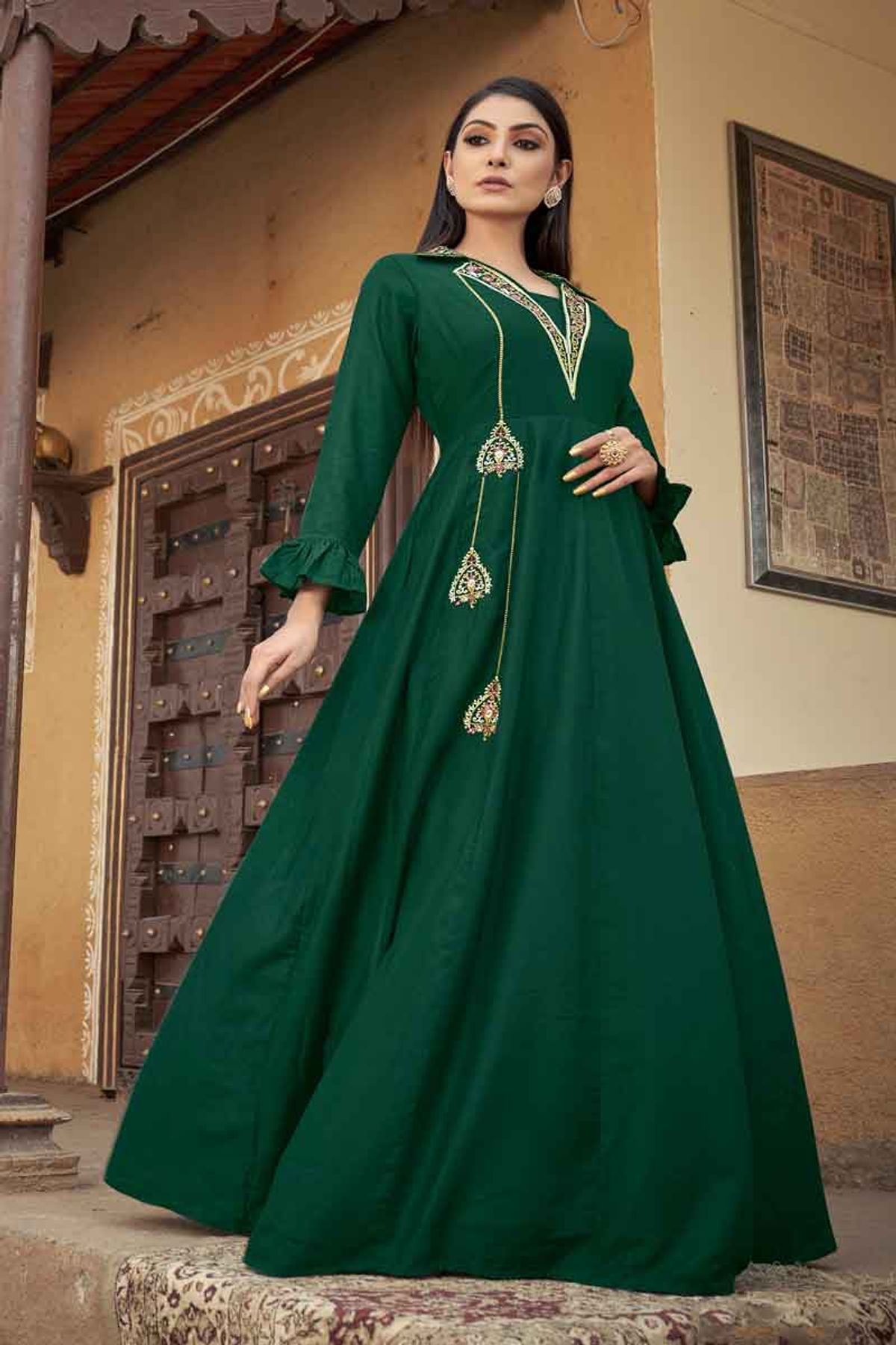 Pakistani Salwar Kameez Party Wear Dress Chiffon With Thread Stone Work |  eBay