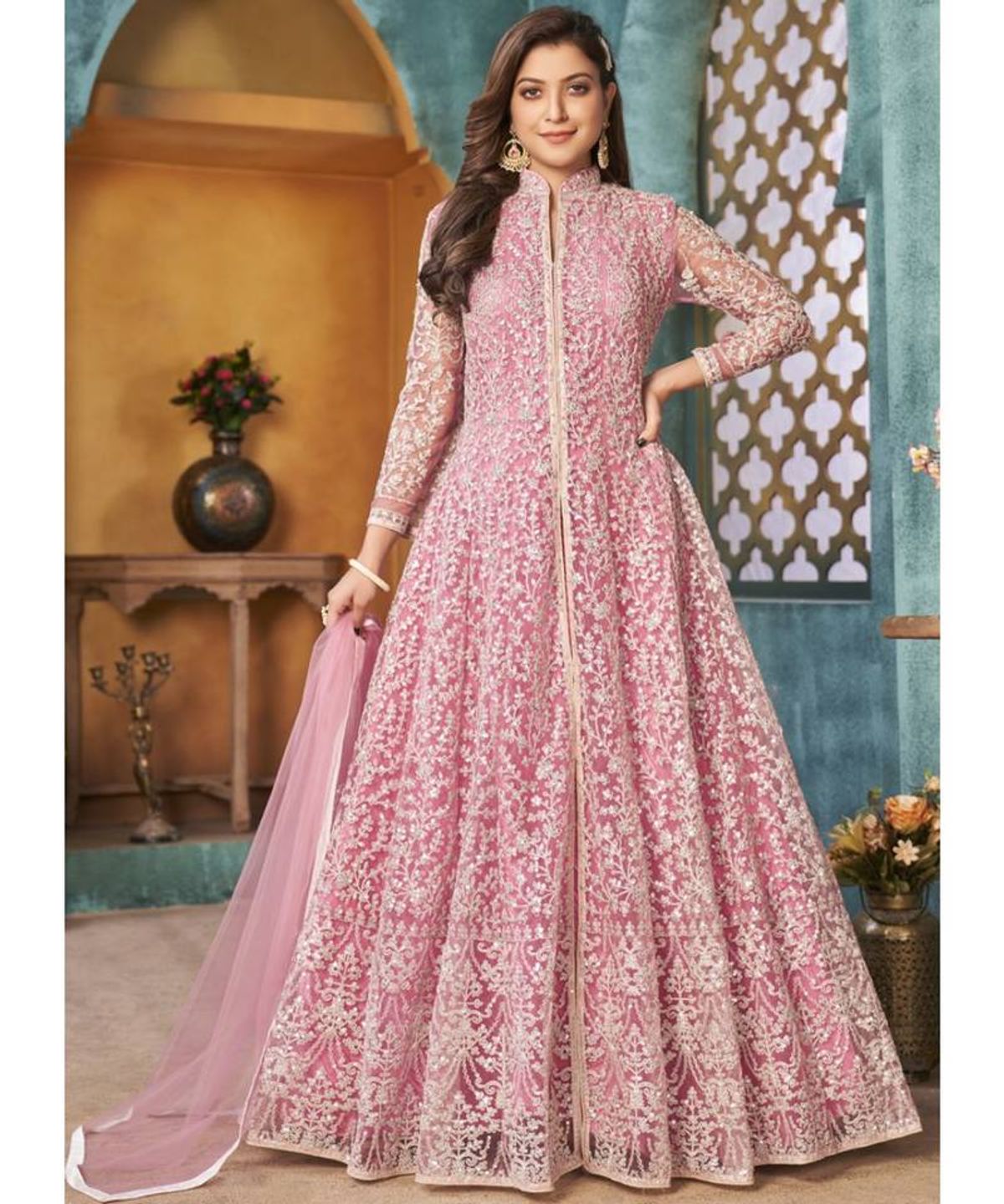 Ninecolours anarkali on sale