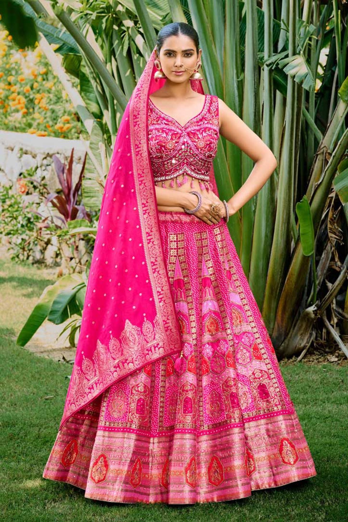 Buy Yellow Color Designer Embroidery Work With Special Wedding Function  Lehenga and Indian Wedding Semi-stitched Lenhega Choli With Dupatta Online  in India - Etsy