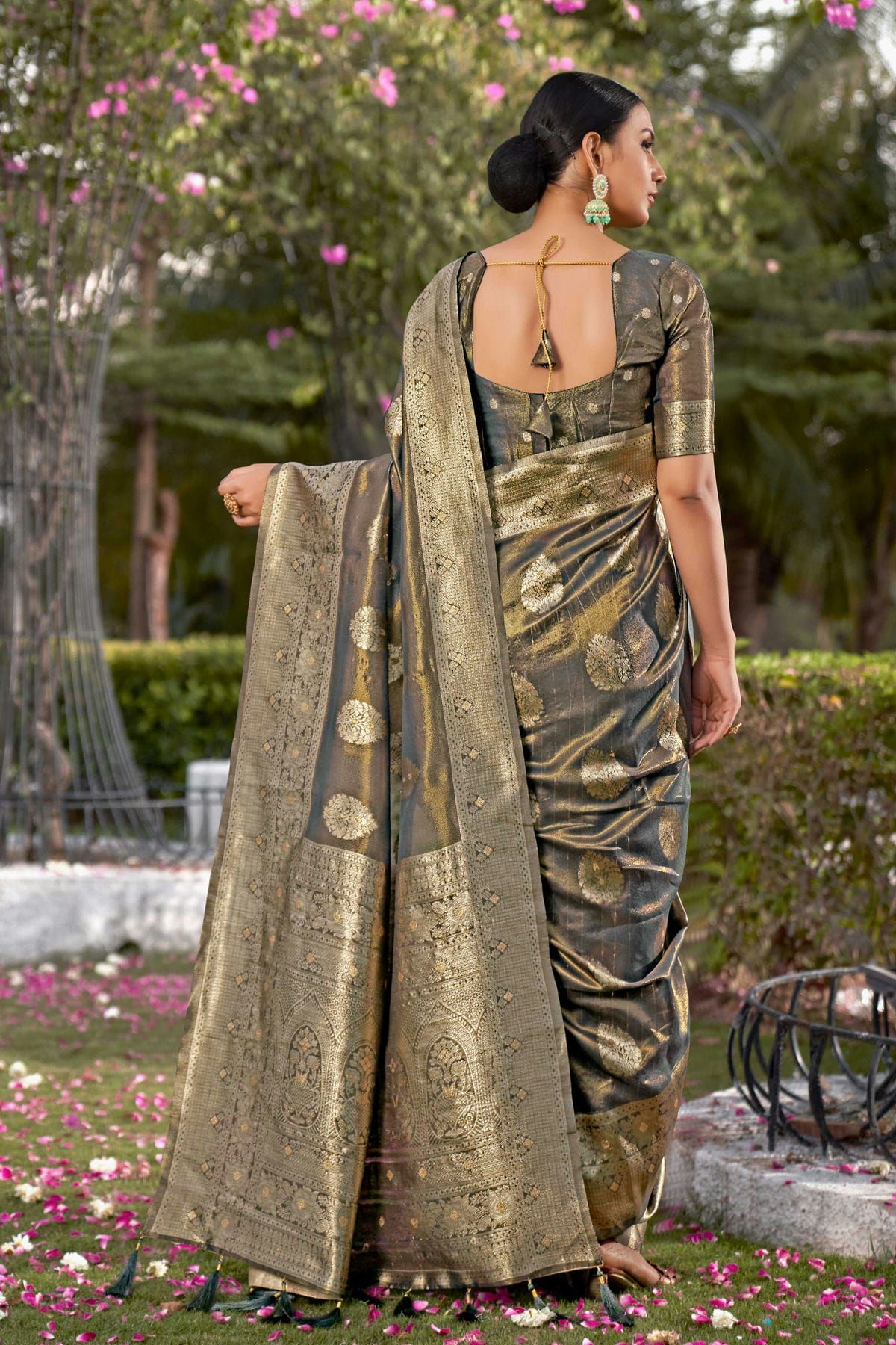 M.N Saree Presents Colors 6206 Special Party Wear Soft Silk Saree Collection  At The Best Price