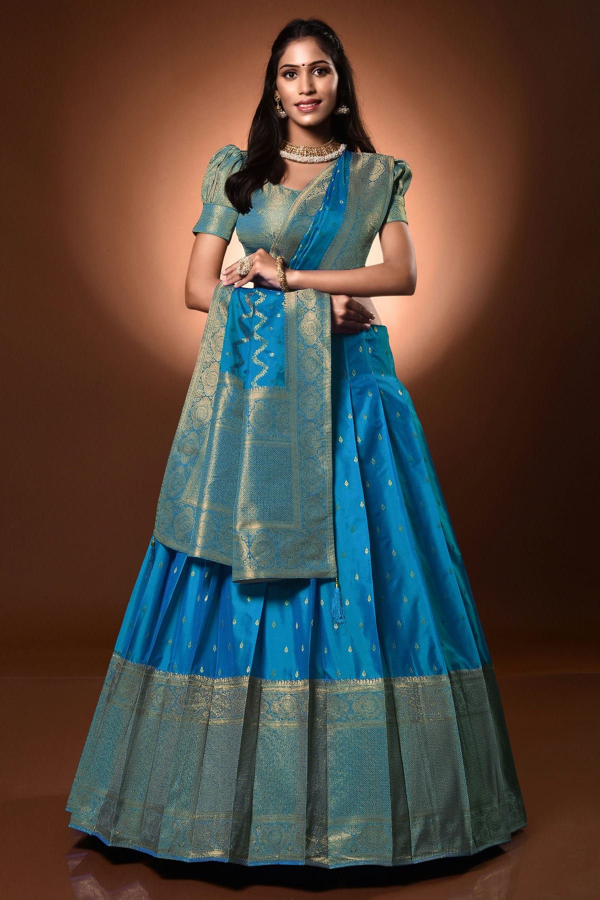 Satin - Pre-Stitched - Sarees Collection with Latest and Trendy Designs at  Utsav Fashions