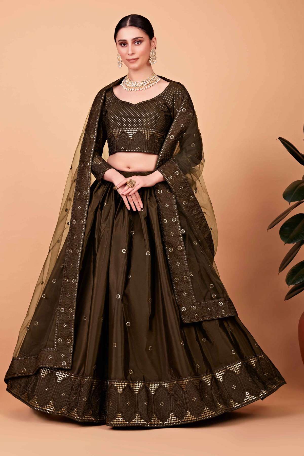 SINGHAR LEHENGA CHOLI Designer Dress by Shireen Lakdawala
