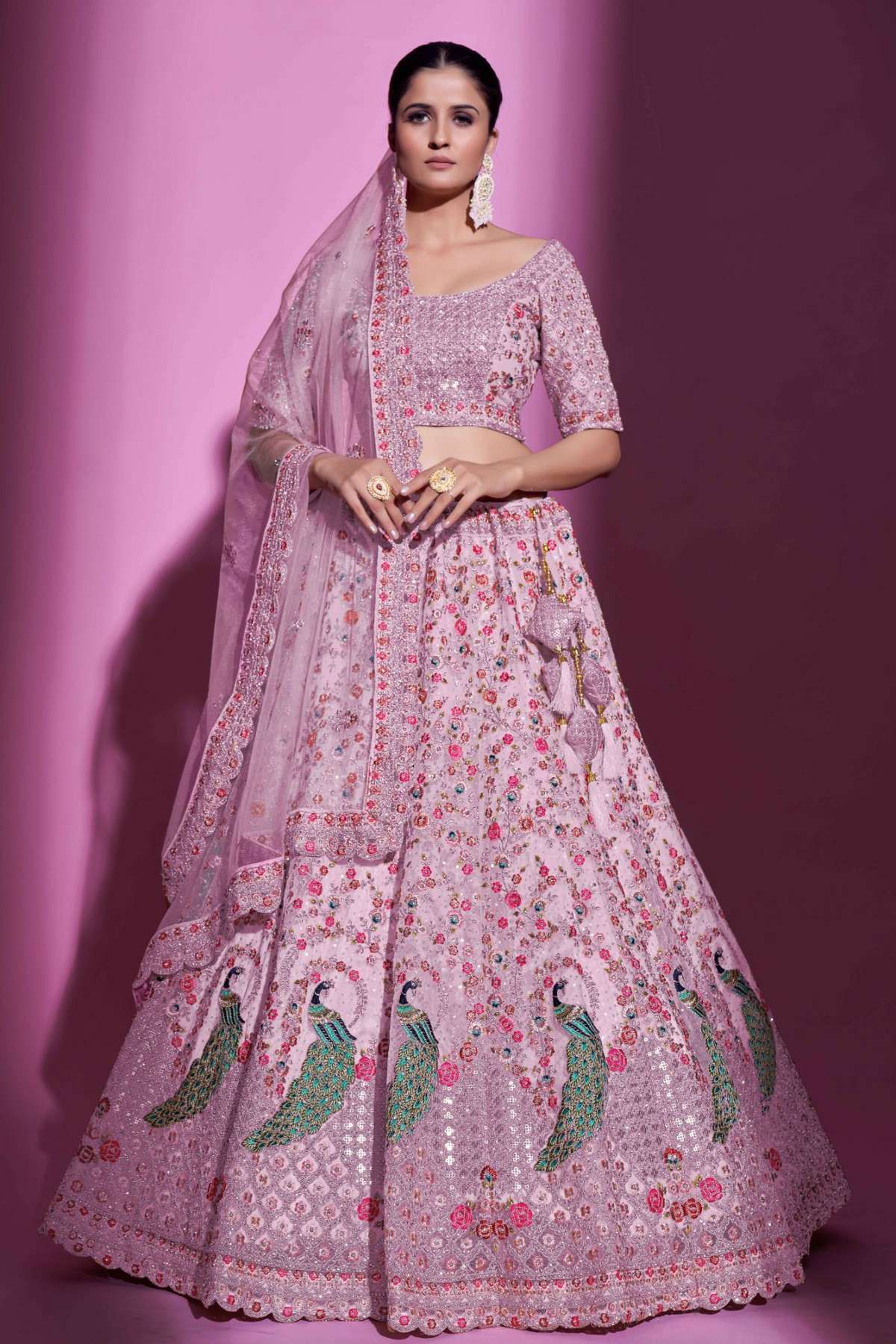 Get ready to be the showstopper on your special day! | Bridal lehenga,  Bridal lehenga choli, Wedding outfit
