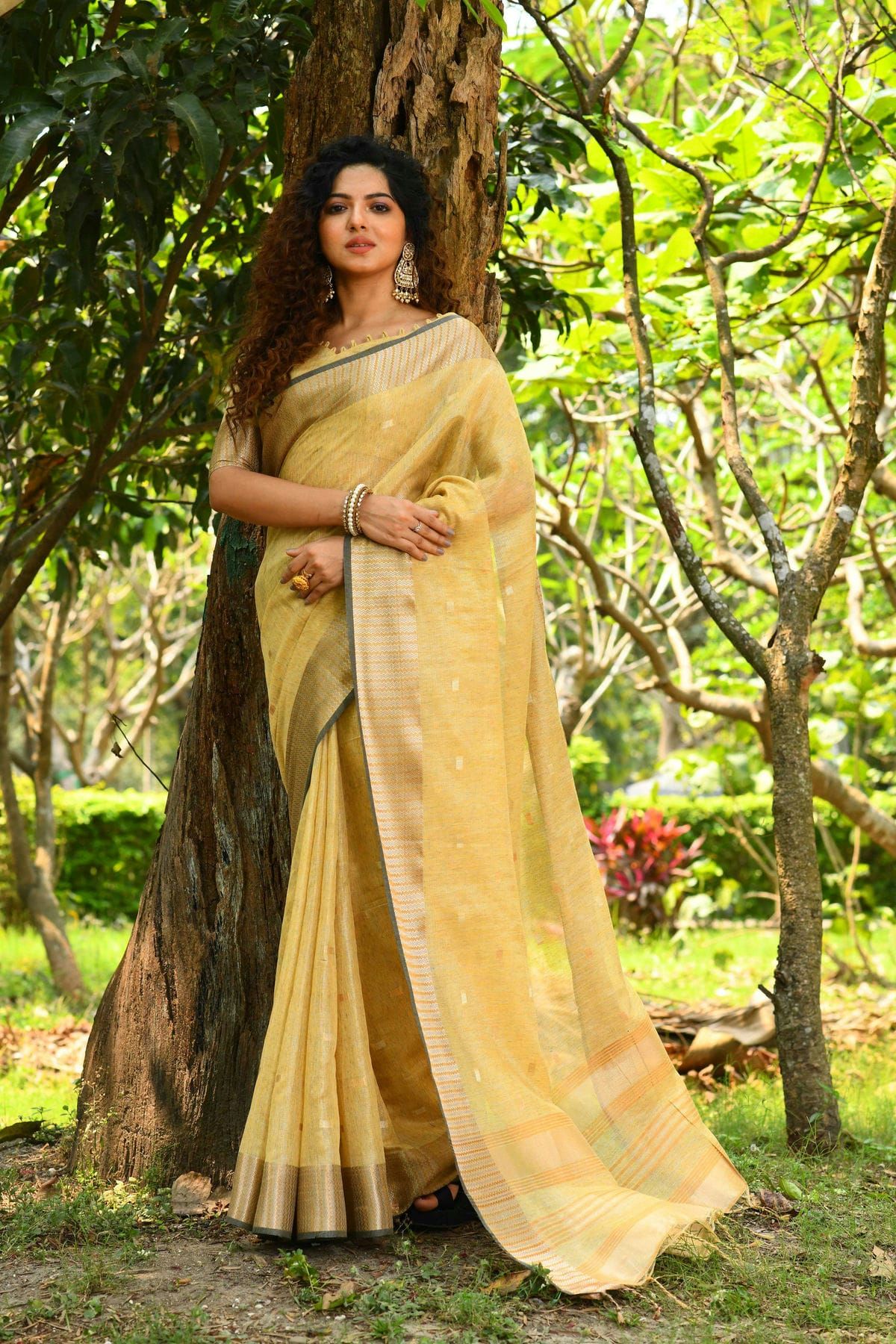 Raina Collection - Metallic Saree – Chakori Ethnic