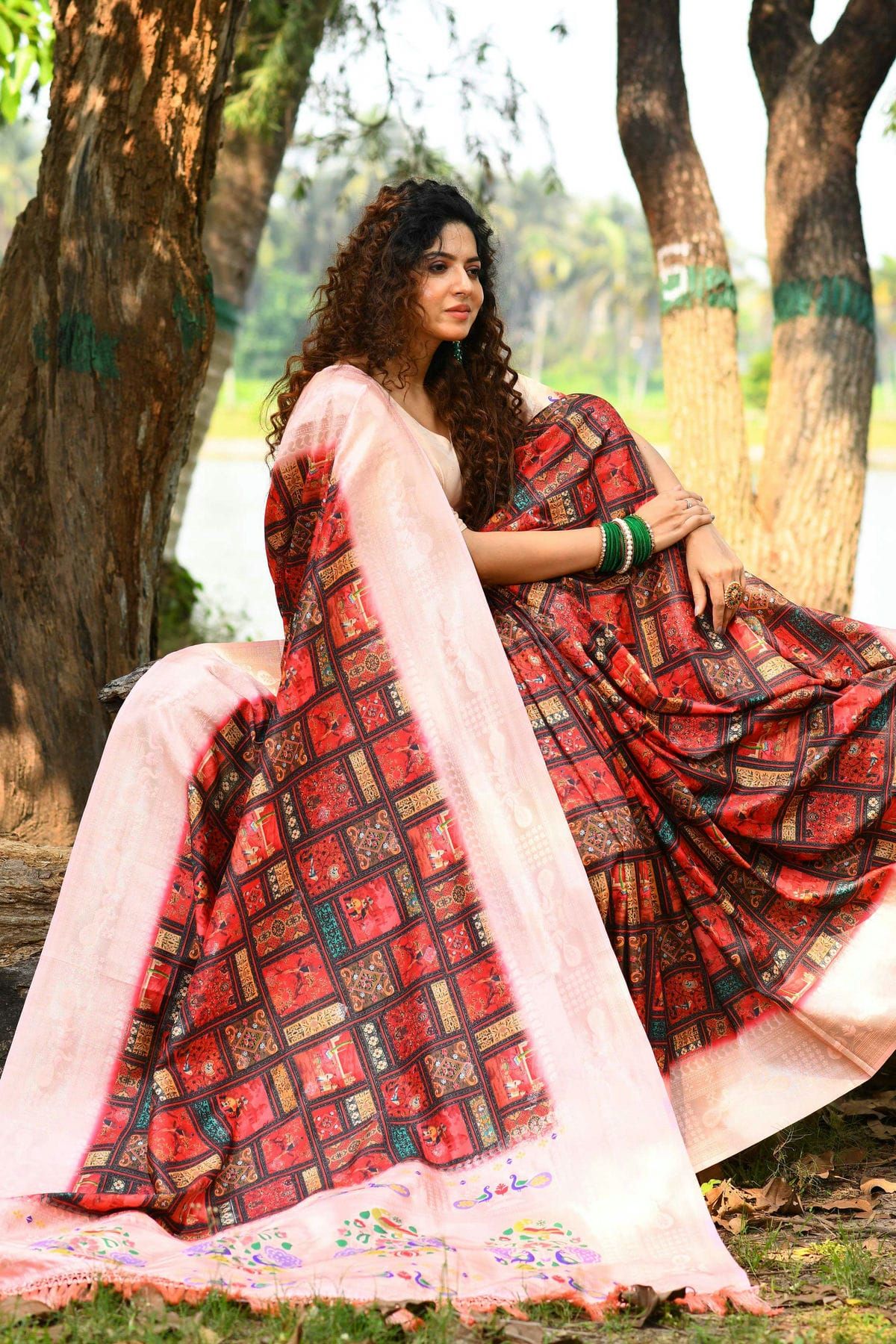 Buy Pure Organza Silk Saree | Organza Saree Online Shopping