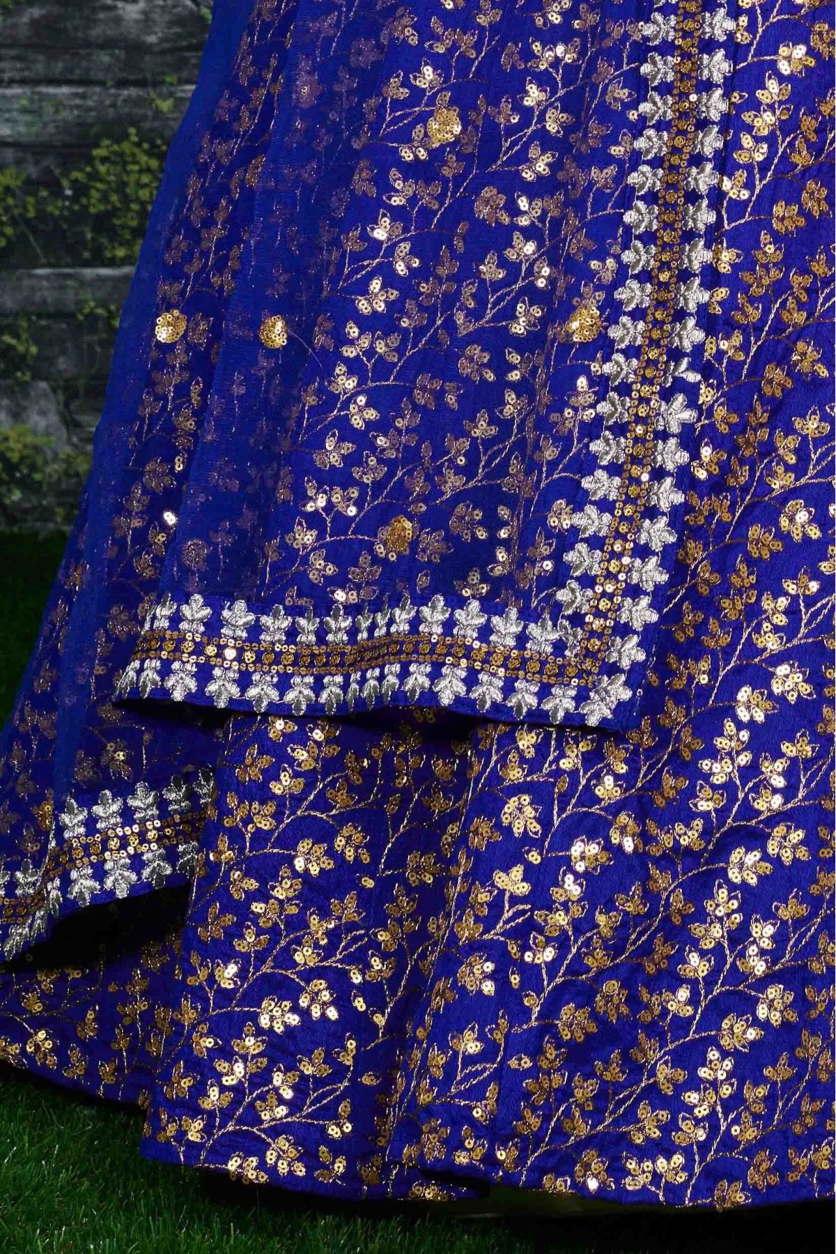 Banarasi Silk and Taffeta Silk A Line Lehenga Choli In Yellow Colour