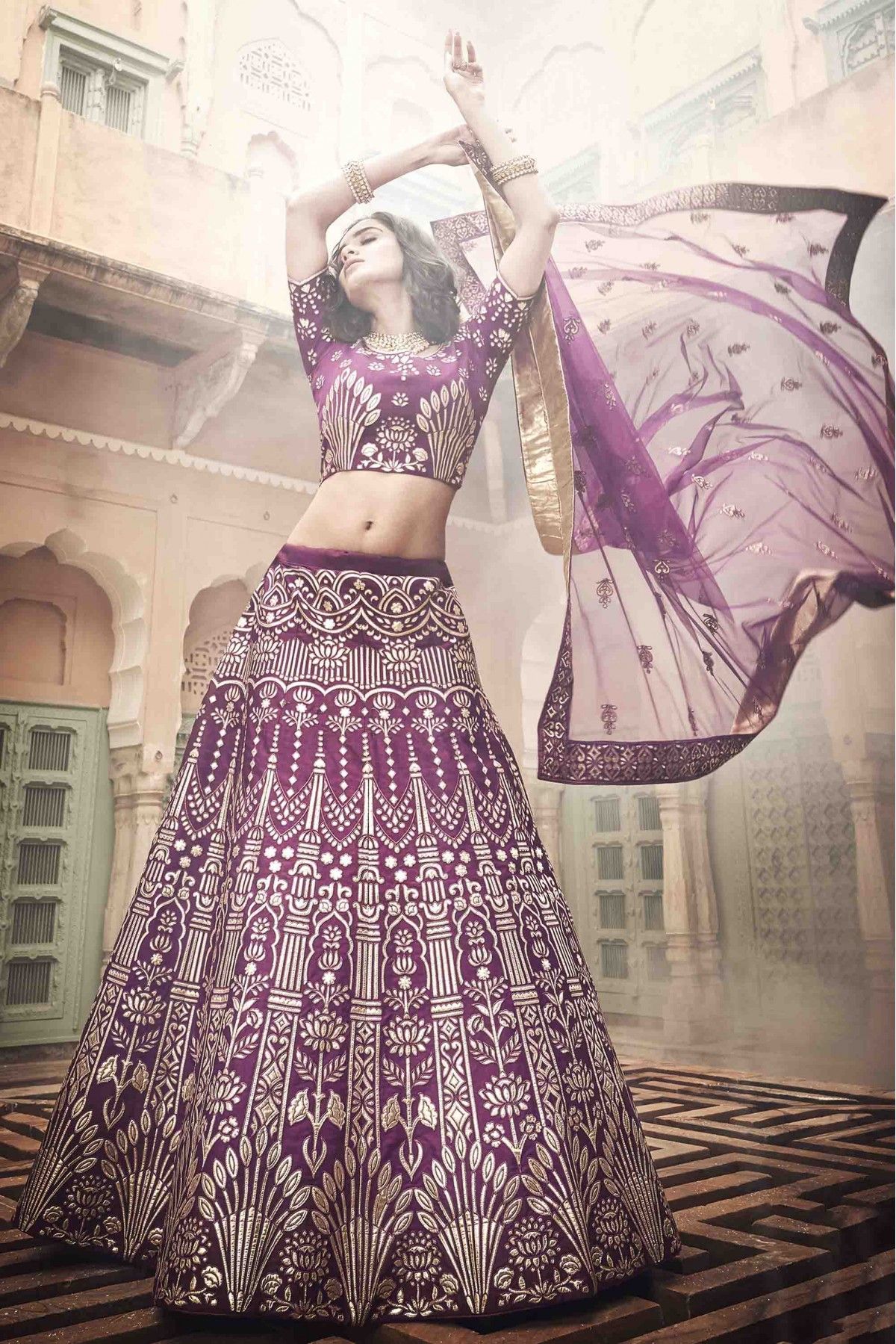 Bridal Lehenga- Buy Latest Designer Bridal Lehenga Online| Ninecolours