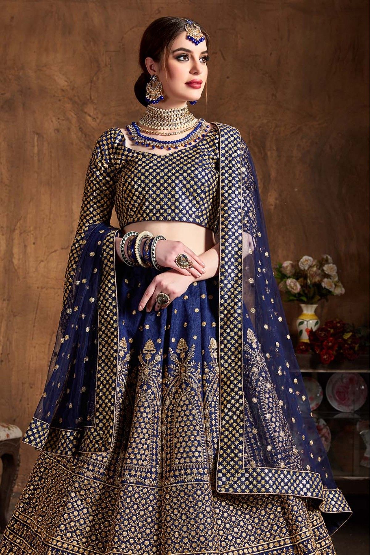 Dark Red Bridal Lehenga for Brides | Indian bridesmaid dresses, Indian  bridal fashion, Wedding lehenga designs