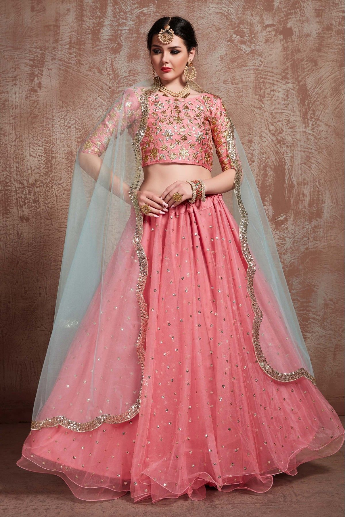 NineColours: Treat Yourself with Exquisite 'Made to Order' Lehenga Choli😍  | Milled