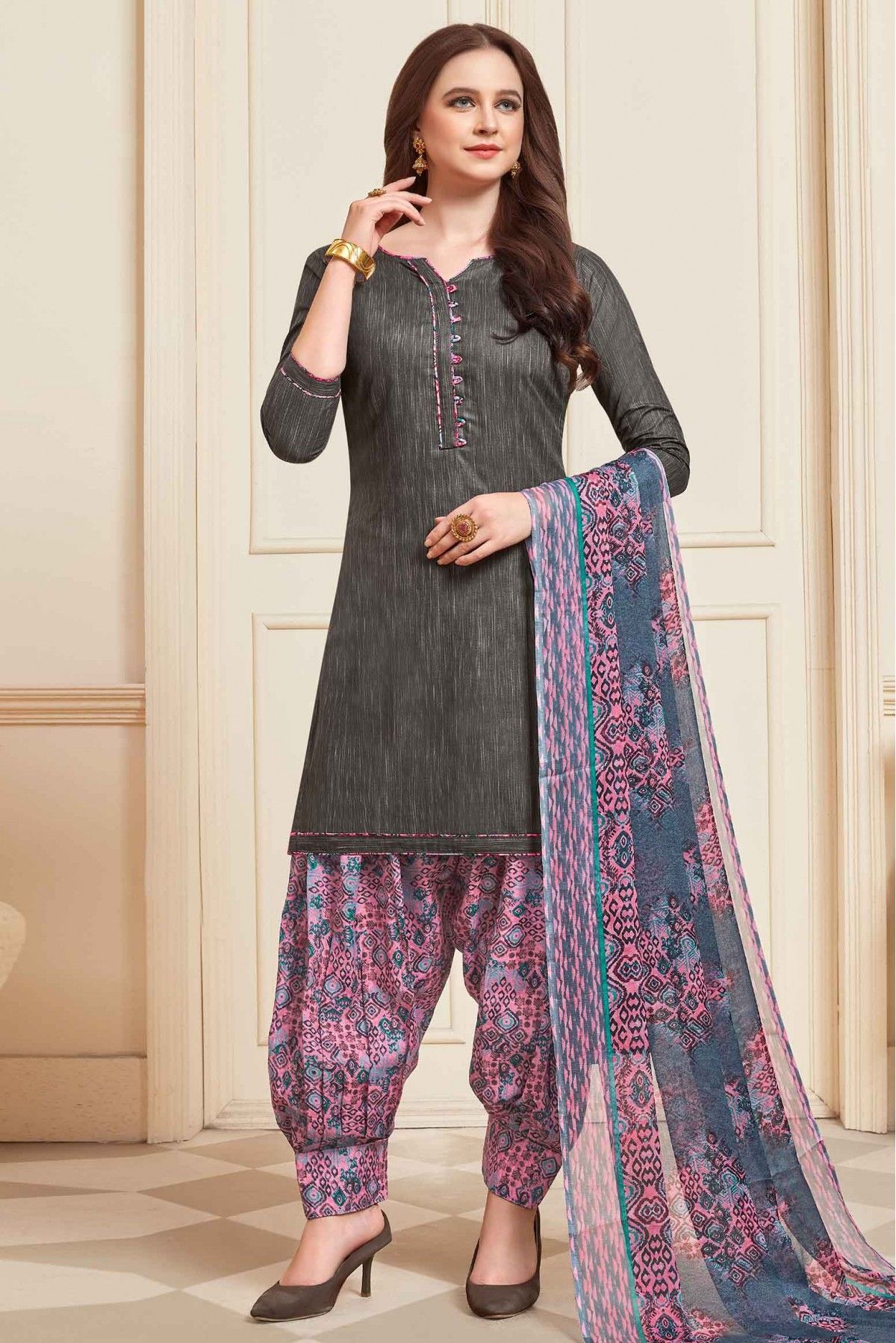 Printed Patiala Dress Material in Sambhal at Rs.880/Piece in chandausi  offer by Fancy Vastra Bhandar