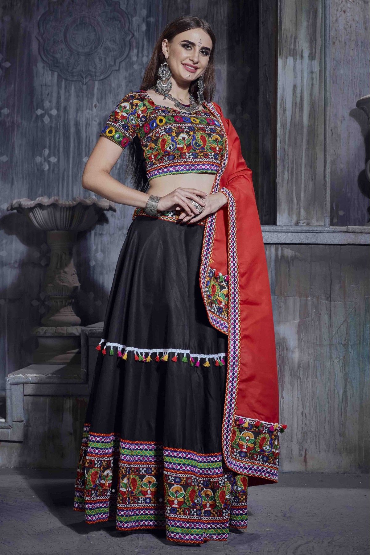 Designer cotton lehenga choli - Jackyll Mart