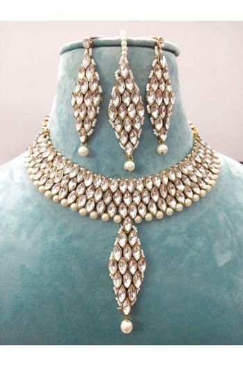 Alloy Gold Plated Necklace Set NS05790074