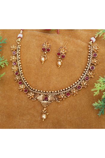 Alloy Necklace Set NS03130358