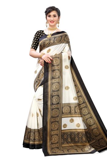 Art Silk Casual Wear Printed Saree SR05170267