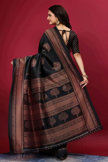 Art Silk Casual Wear Printed Saree SR05170311