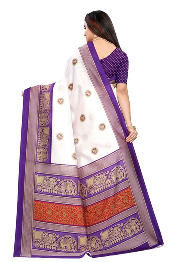 Art Silk Casual Wear Printed Saree SR05170224