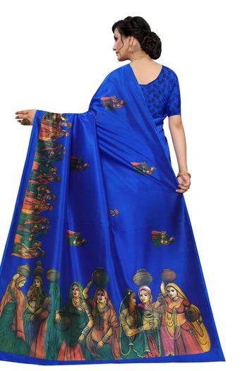 Art Silk Casual Wear Printed Saree SR05170247