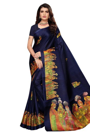 Art Silk Casual Wear Printed Saree SR05170255