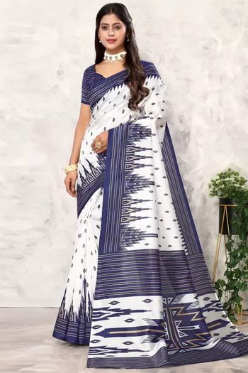 Art Silk Casual Wear Printed Saree SR05170274